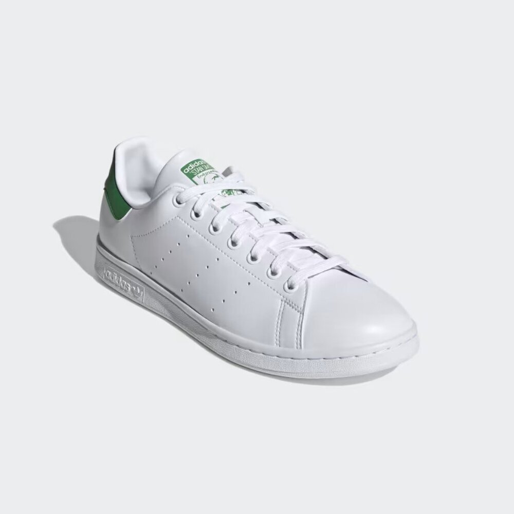 Adidas Originals Womens Size 8 Lace Up Stan Smith Athletic Shoes White Green - Picture 2 of 13